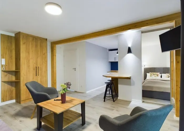 Апартаменты Dabrowka Exclusive - W Parku Lesnym, Sauna,