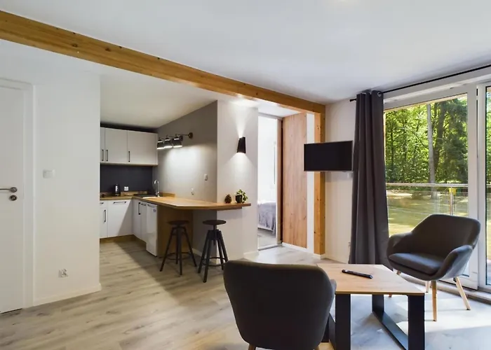 Апартаменты Dabrowka Exclusive - W Parku Lesnym, Sauna, Еленя-Гура